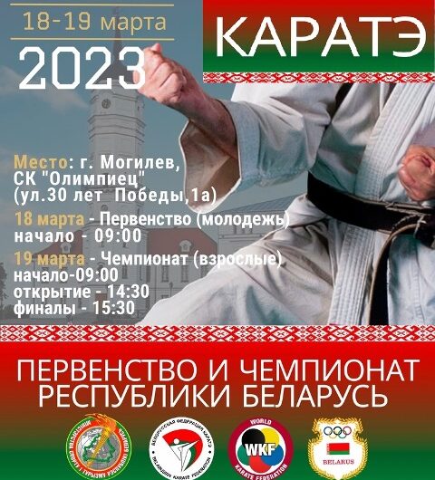 Первенство и Чемпионат Республики Беларусь по каратэ.
