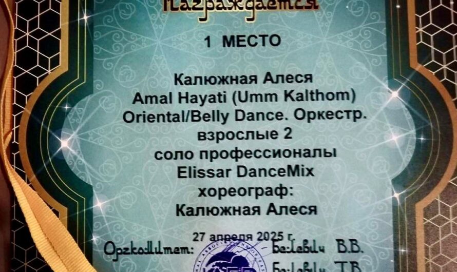Поздравляем с успешным выступлением на Чемпионате “IAED-Belarus”
