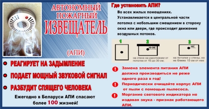 24 ноября в области стартовала широкомасштабная информационная кампания среди населения об эффективности использования автономных пожарных извещателей, цель которой рассказать, показать, предупредить, помочь!